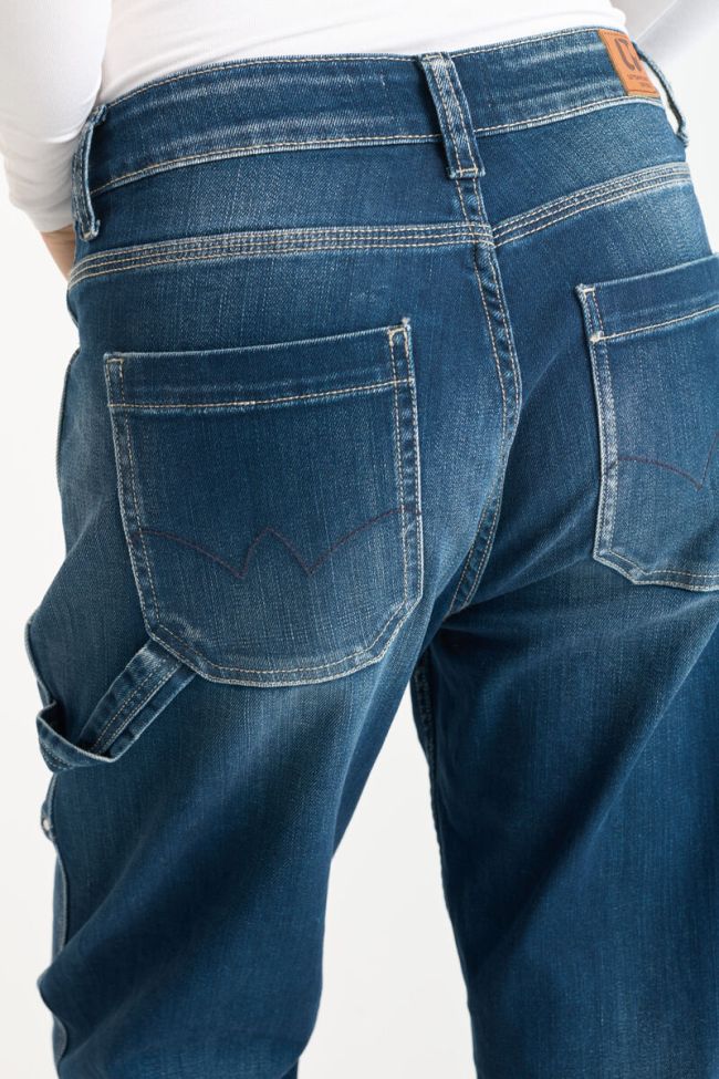 Jeans 400/60 girlfriend Union high waist 7/8th blue N°2