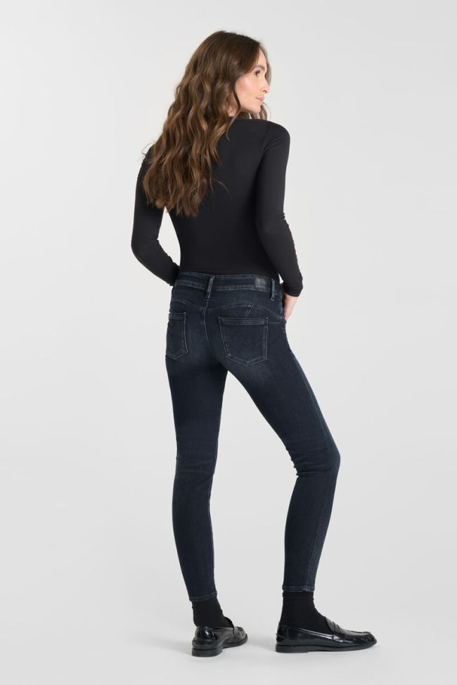 Jeans pulp slim Balzer 7/8ème bleu-noir N°1
