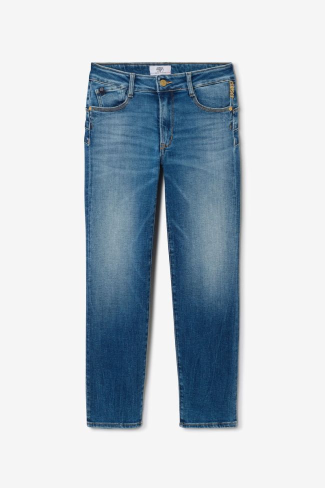 Jeans pulp regular Herah taille haute 7/8ème bleu N°4