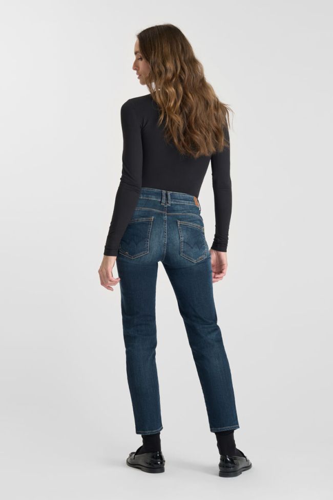 Jeans pulp regular Inge taille haute 7/8ème bleu N°2