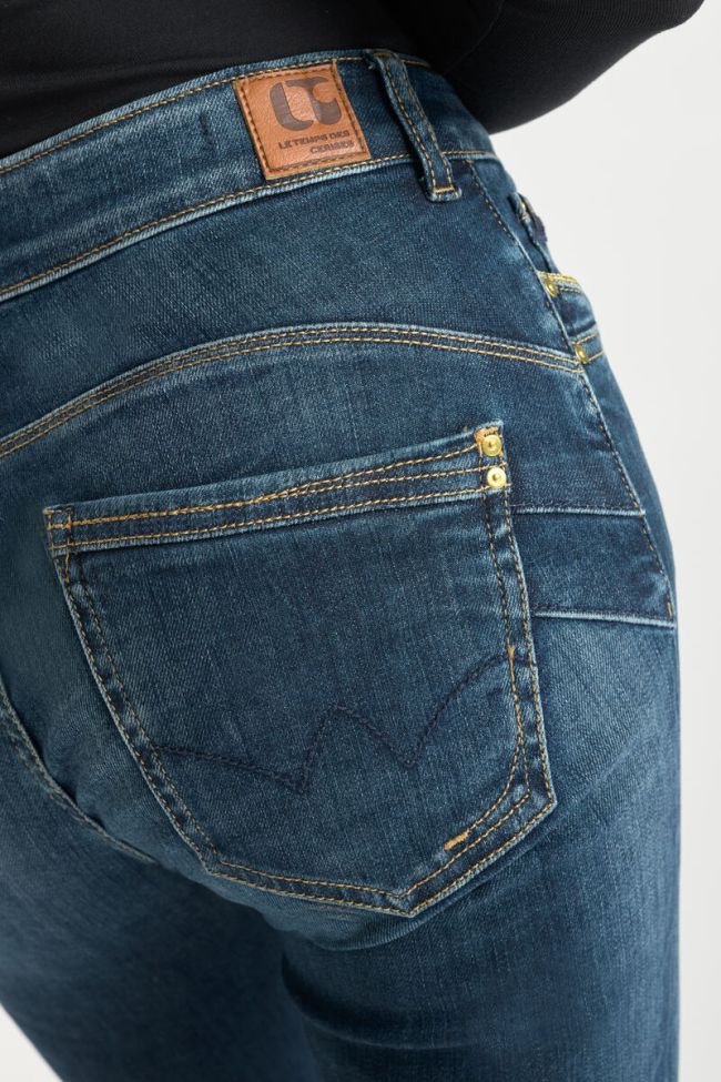 Jeans pulp regular Inge taille haute 7/8ème bleu N°2