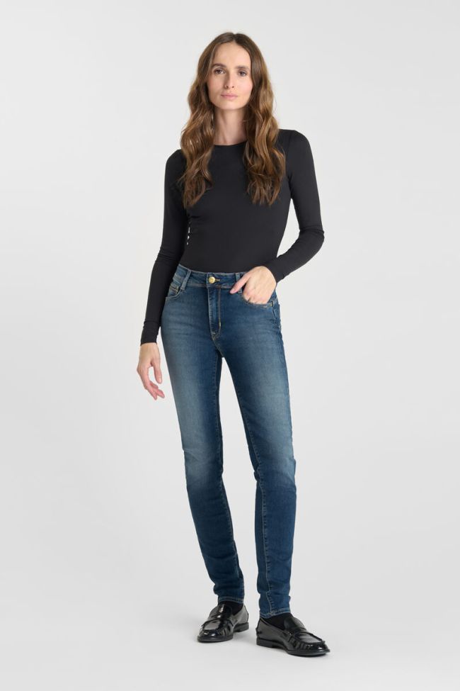 Jeans pulp slim Innis taille haute bleu N°2