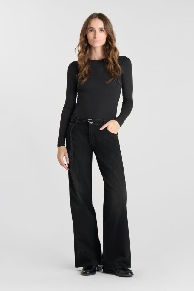 Jeans wide leg Lauryn jab noir N°1