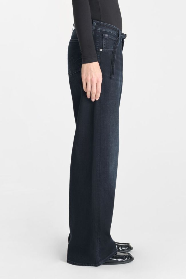 Jeans wide leg Lauryn jab bleu-noir N°1