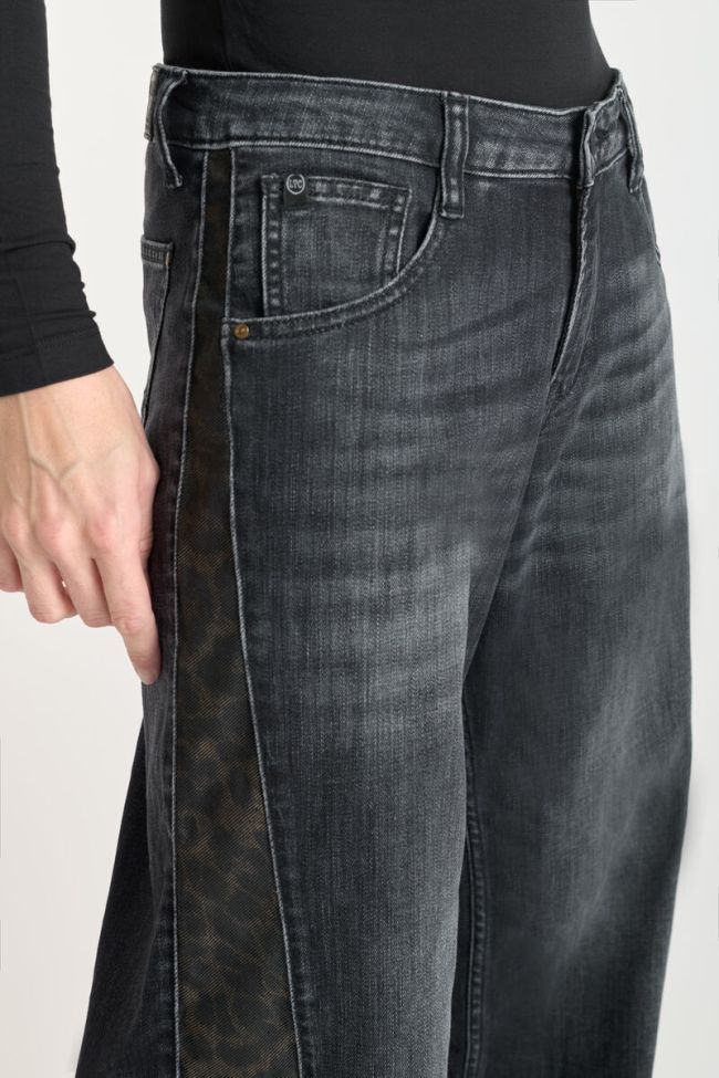 Jeans wide leg Lauryn leo noir N°1