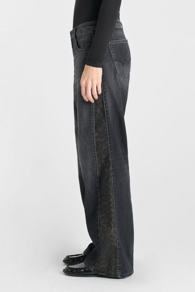 Jeans wide leg Lauryn leo noir N°1