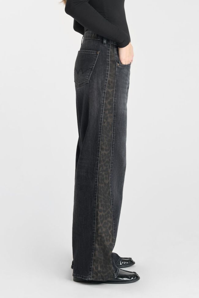 Jeans wide leg Lauryn leo noir N°1