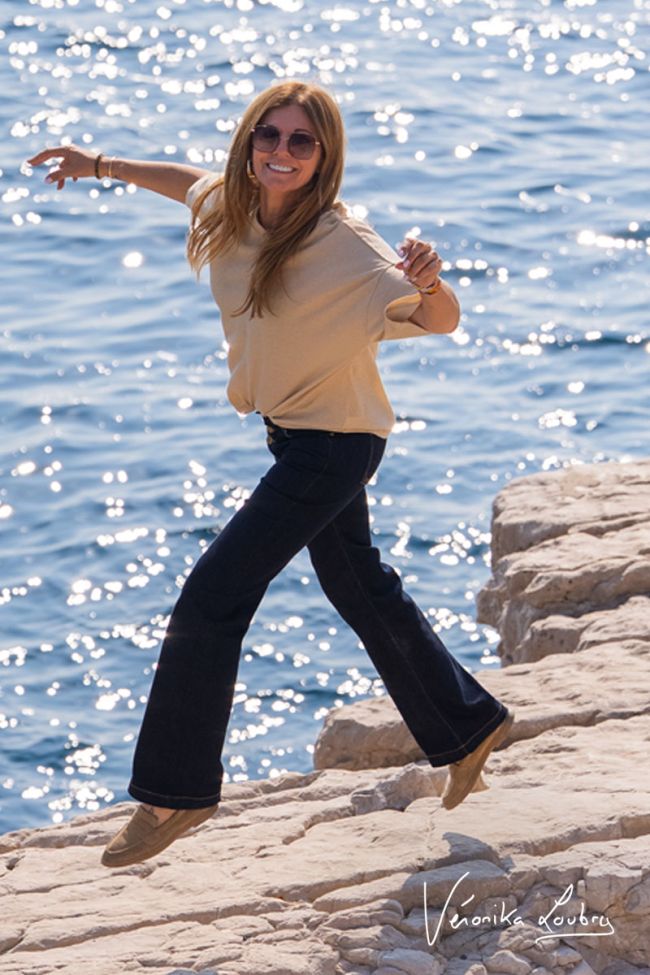 Patricia Flare by Véronika Loubry Blue Jeans N°0