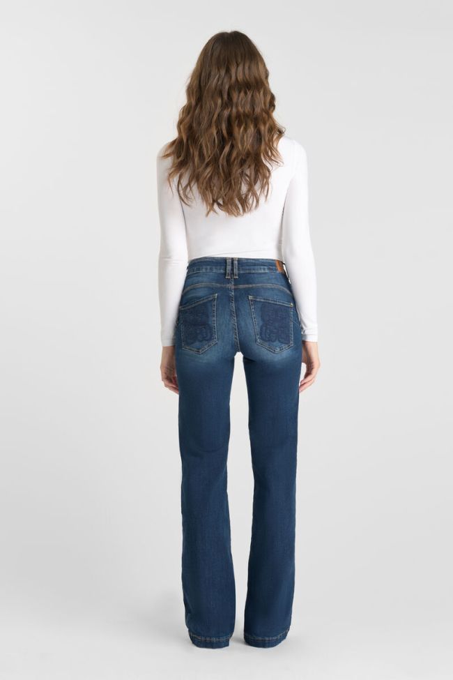 Jeans pulp flare Ponor taille haute bleu N°2