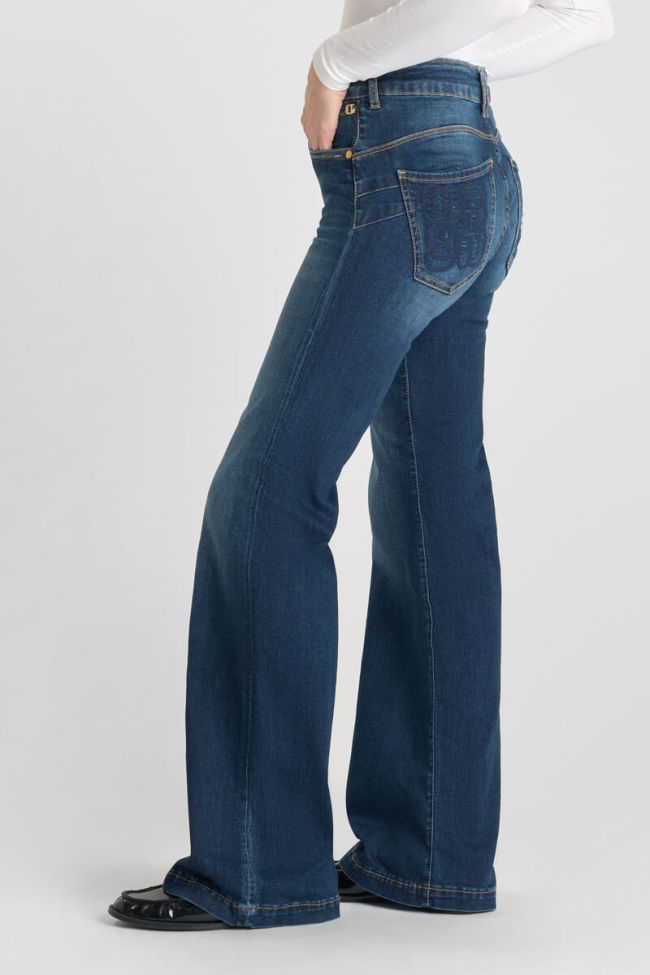 Jeans pulp flare Ponor taille haute bleu N°2