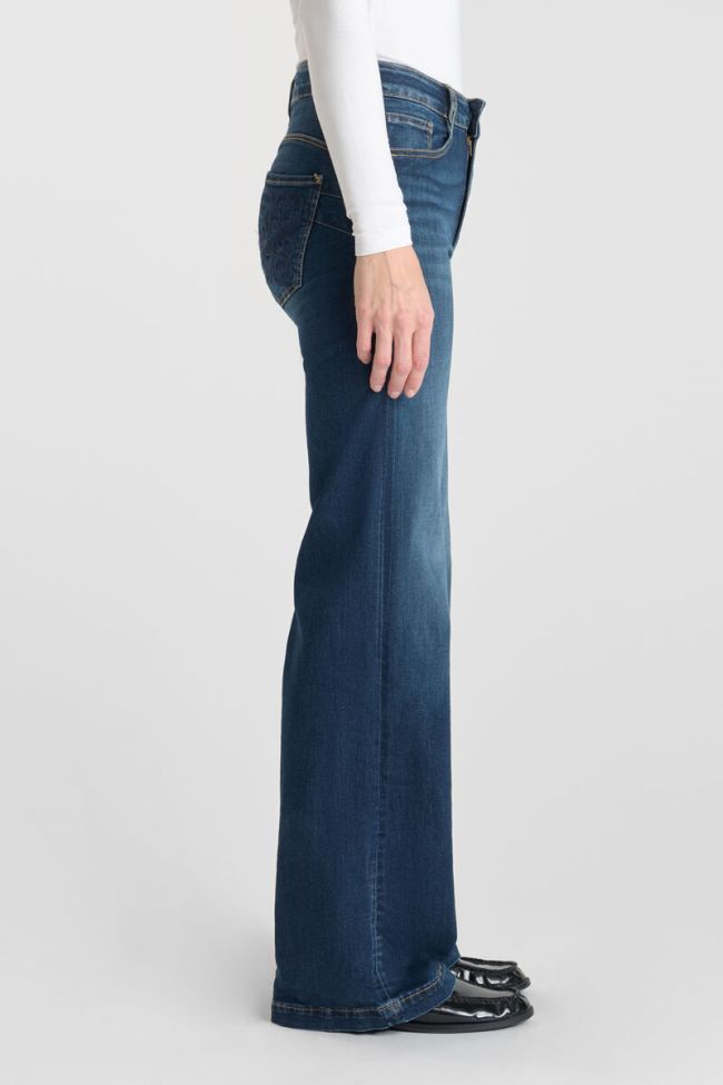 Jeans pulp flare Ponor taille haute bleu N°2