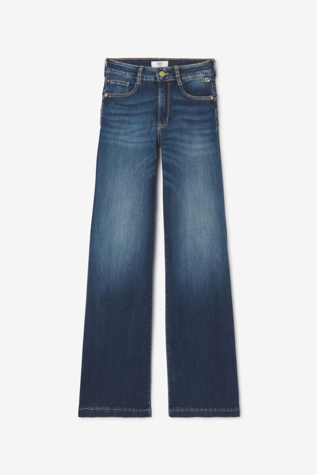 Jeans pulp flare Ponor taille haute bleu N°2