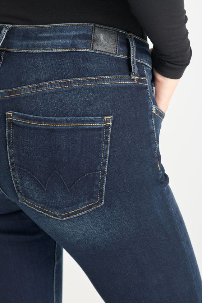 Jeans power bootcut taille haute bleu N°1