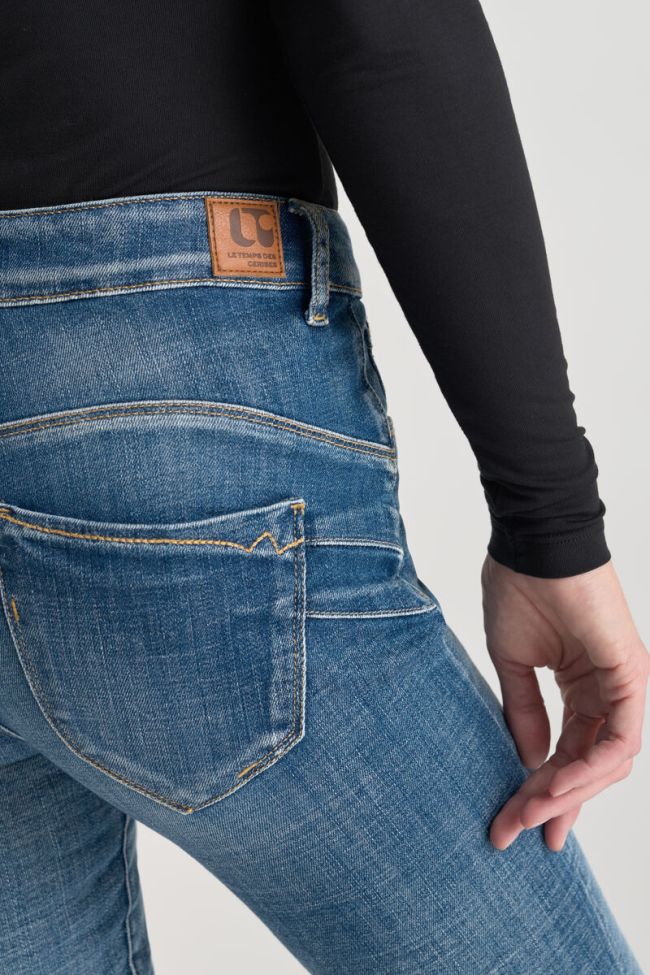 Jeans pulp slim Ritola taille haute 7/8ème bleu N°4