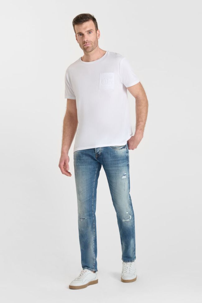 Jeans 700/11 adjusted Jager destroy bleu N°4