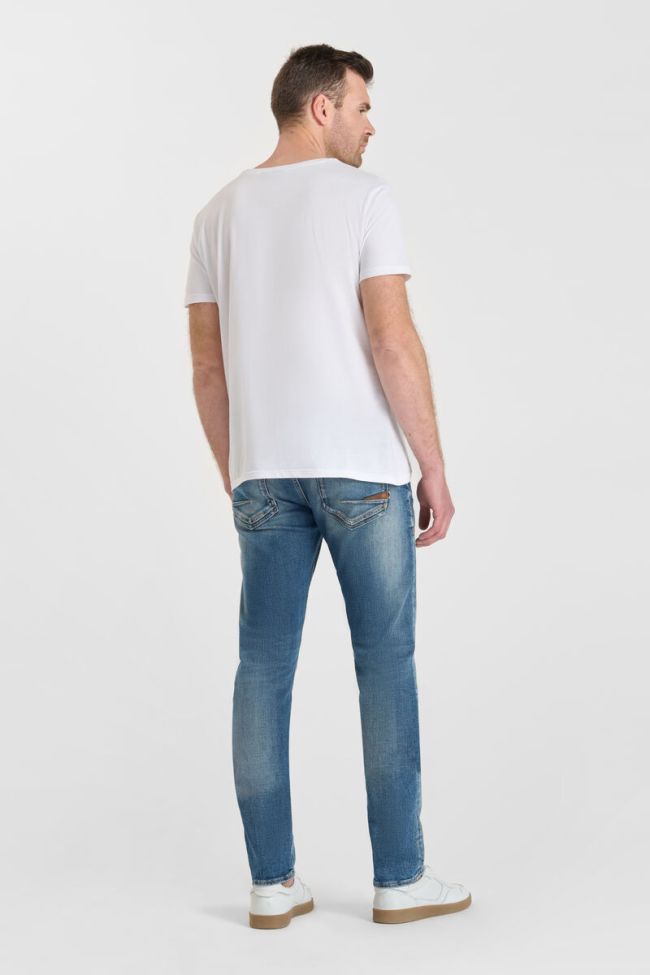 Jeans 700/11 adjusted Jager destroy bleu N°4