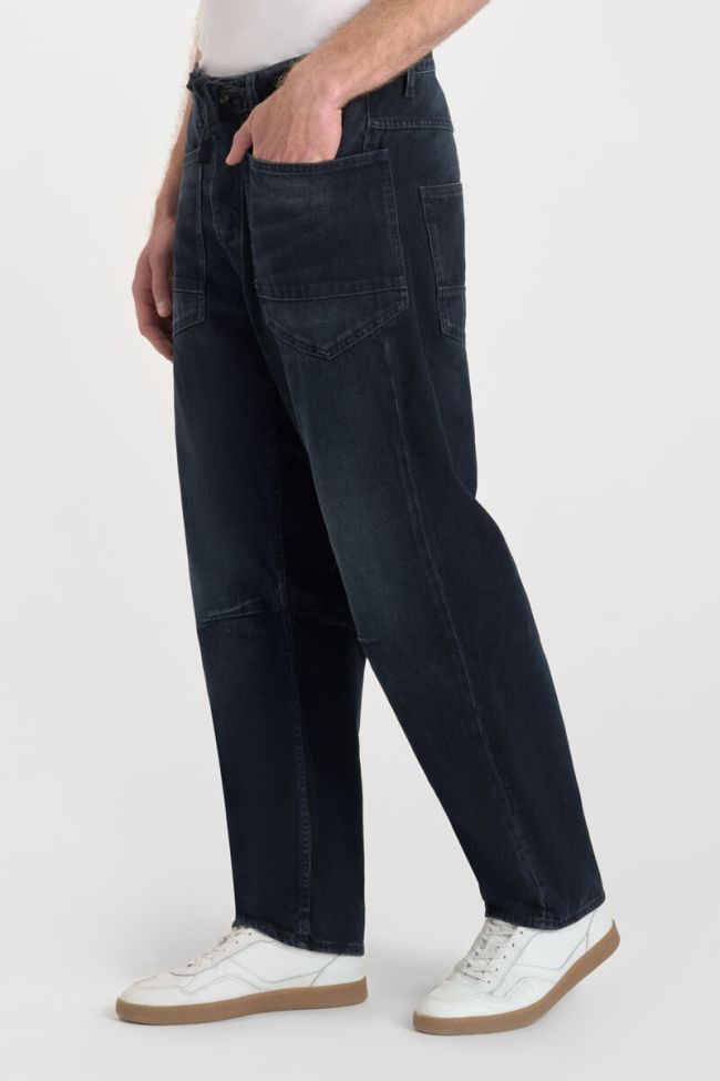 Jeans loose Hobo Work bleu-noir N°1