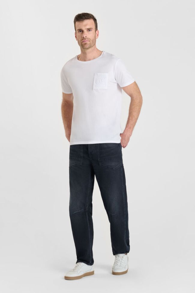 Jeans loose Hobo Work bleu-noir N°1