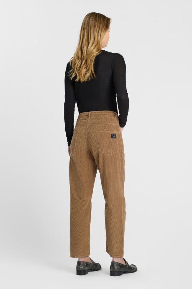 Pants balloon Madie camel corduroy
