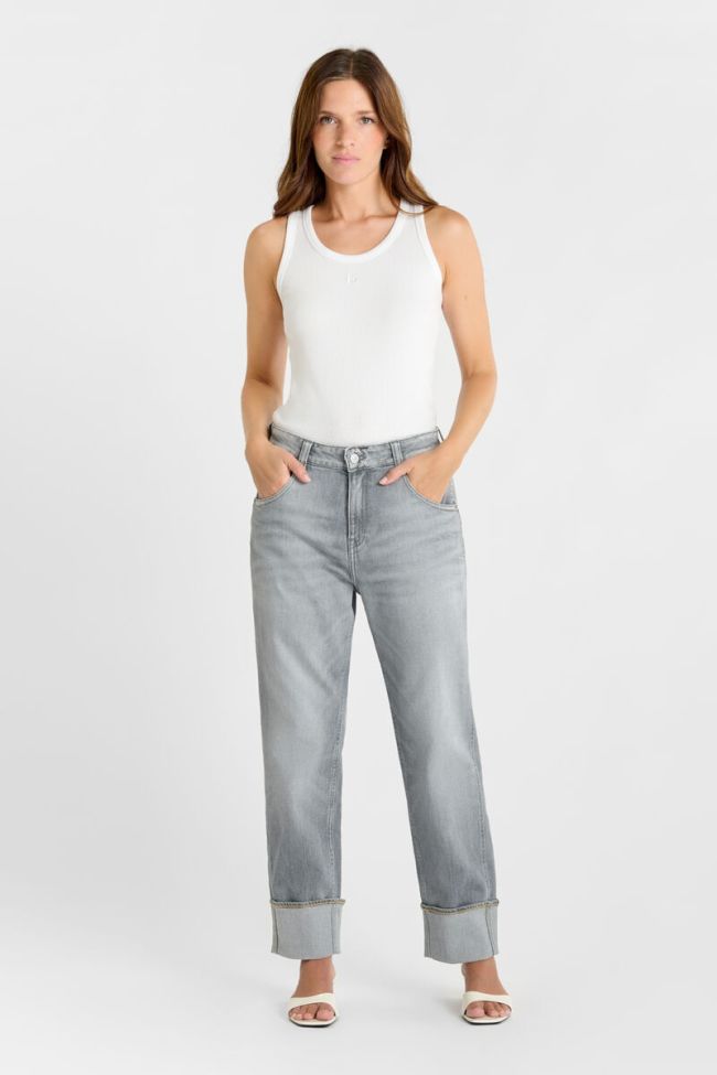 Jeans 400/60 girlfriend Jama gris N°3