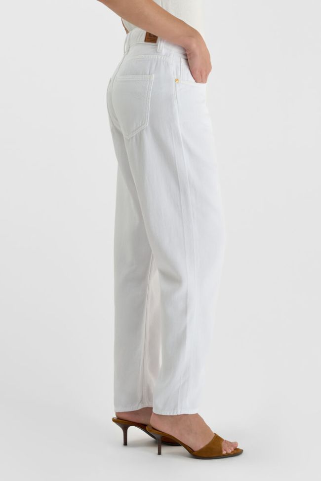 Jeans 400/60 girlfriend Riki tencel blanc