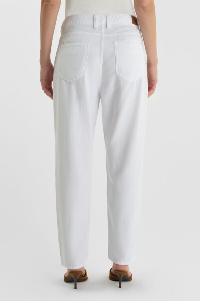 Jeans 400/60 girlfriend Riki tencel blanc