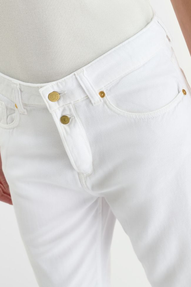 Jeans 400/60 girlfriend Riki tencel blanc