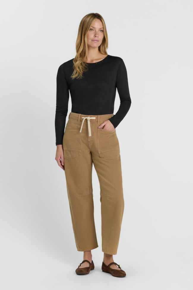 Jeans balloon Madie brown