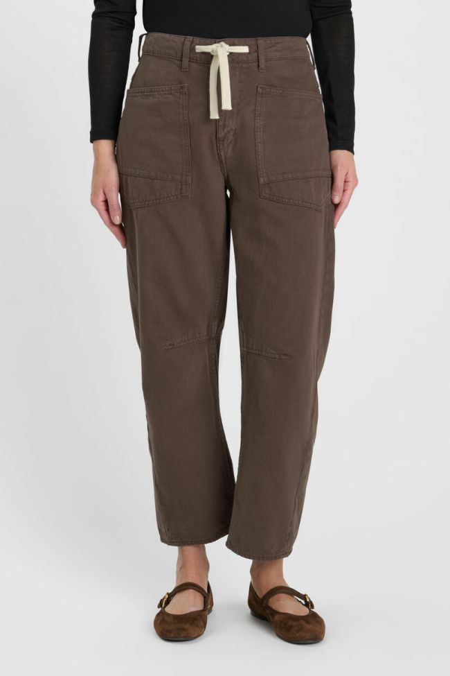 Jeans balloon Madie brown