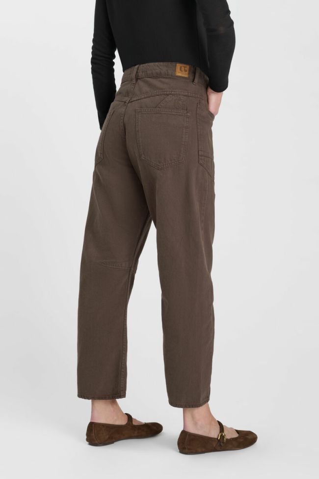 Jeans balloon Madie brown