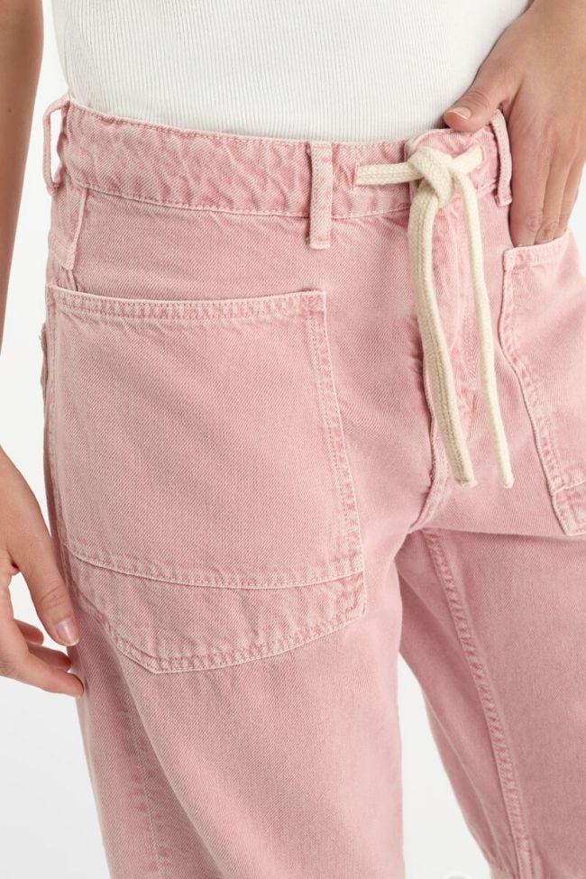 Jeans balloon Madie pink