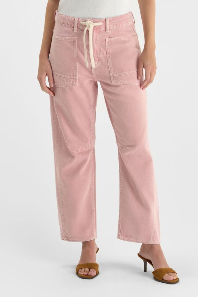 Jeans balloon Madie pink