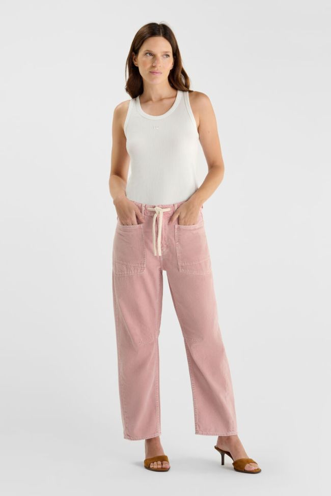 Jeans balloon Madie pink