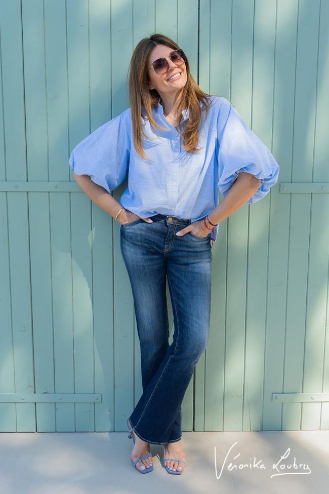 Sophie power bootcut by Véronika Loubry jeans blue N°2
