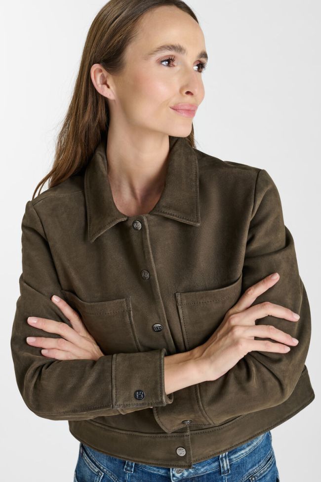 Aela leather jacket