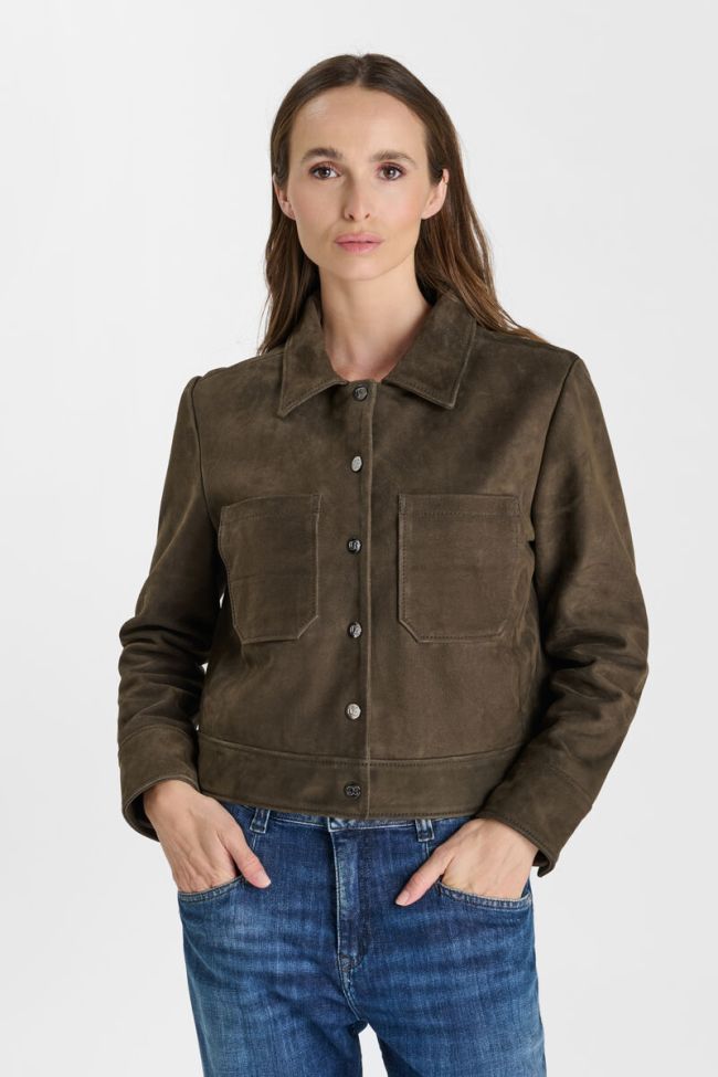 Aela leather jacket