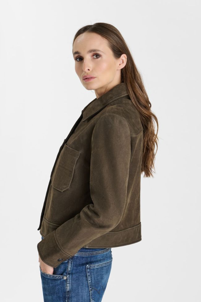 Aela leather jacket