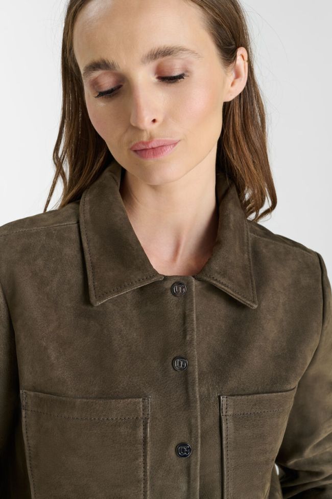 Aela leather jacket
