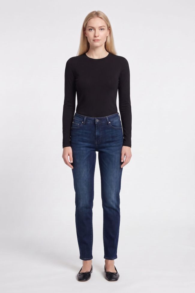 Jeans 400/18 mom Basic dark blue