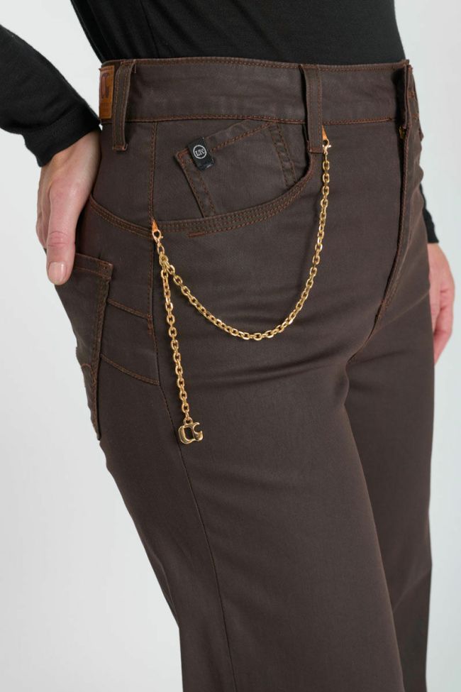 Jeans pulp wide leg Clea brown