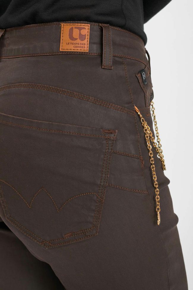 Jeans pulp wide leg Clea brown