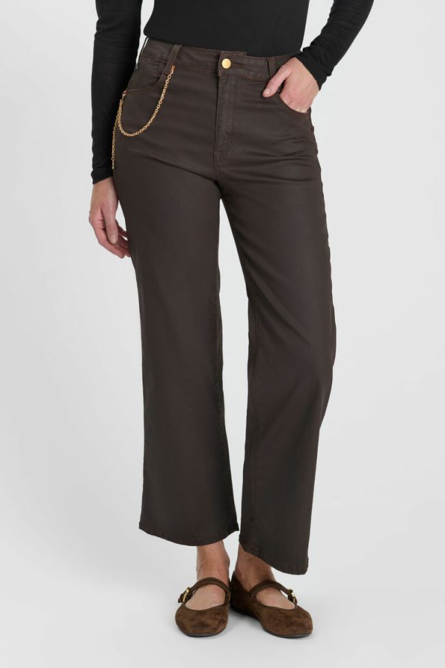 Jeans pulp wide leg Clea brown