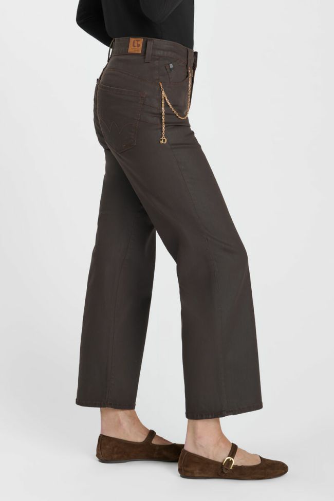 Jeans pulp wide leg Clea brown