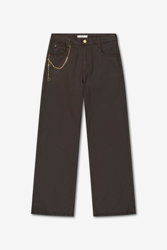 Jeans pulp wide leg Clea brown