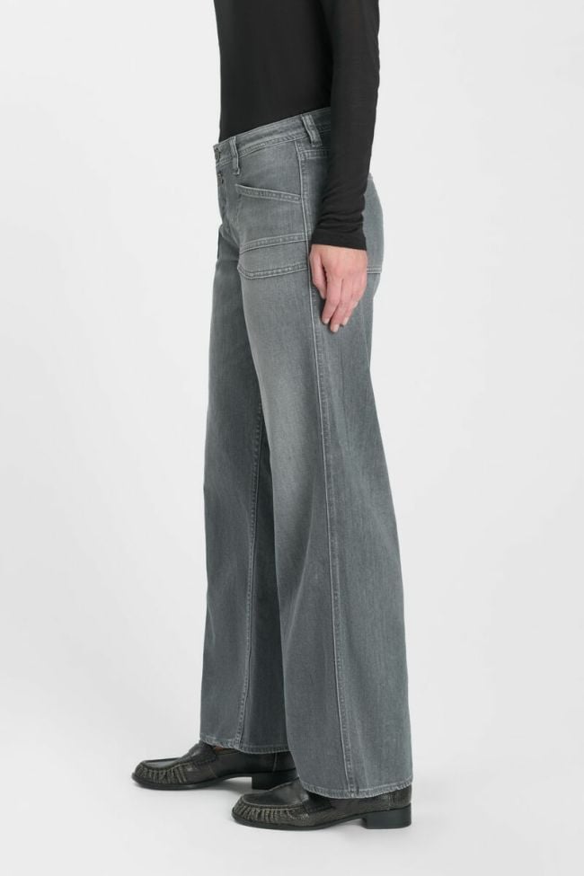 Jeans wide leg Lauryn grey N°3