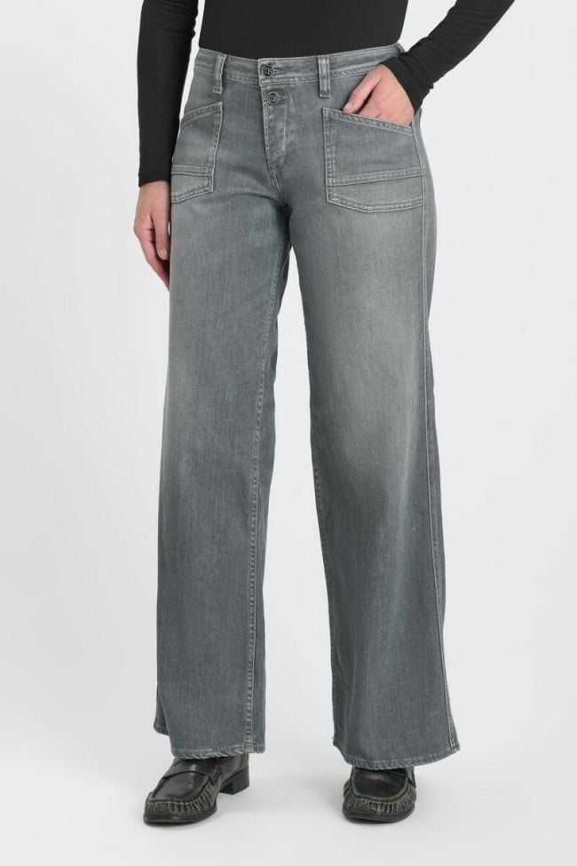 Jeans wide leg Lauryn grey N°3