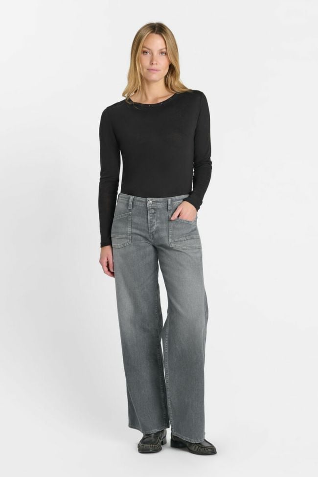 Jeans wide leg Lauryn grey N°3