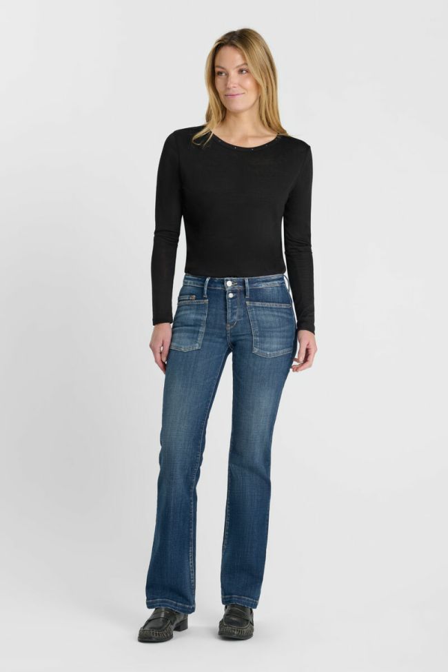 Jeans flare Plume medium blue