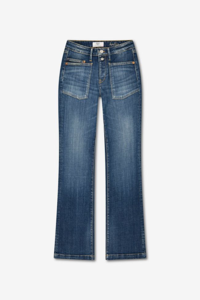 Jeans flare Plume medium blue