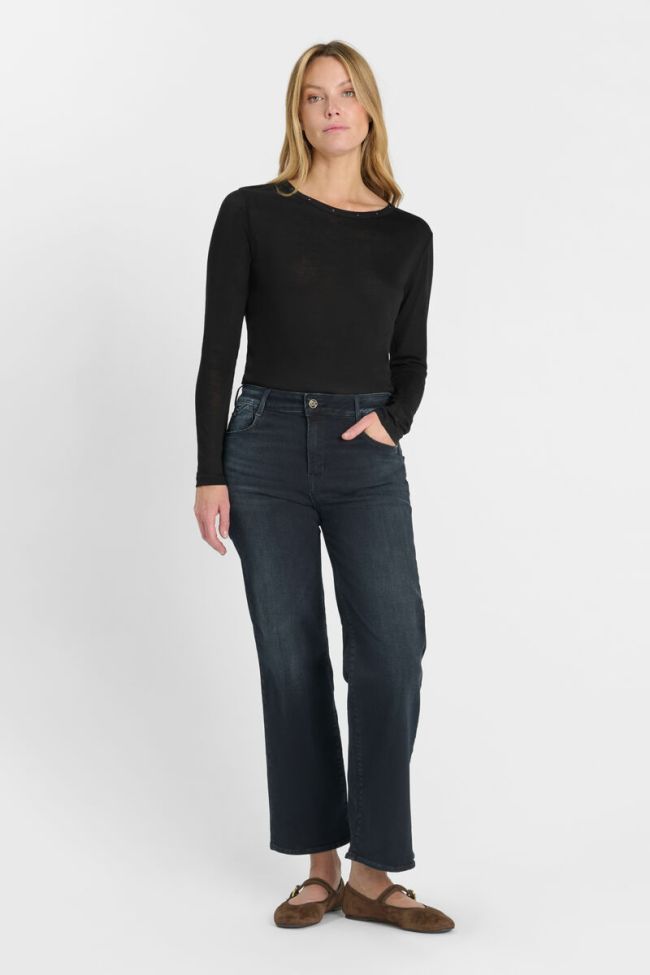 Jeans pulp wide leg Basic dark blue-black